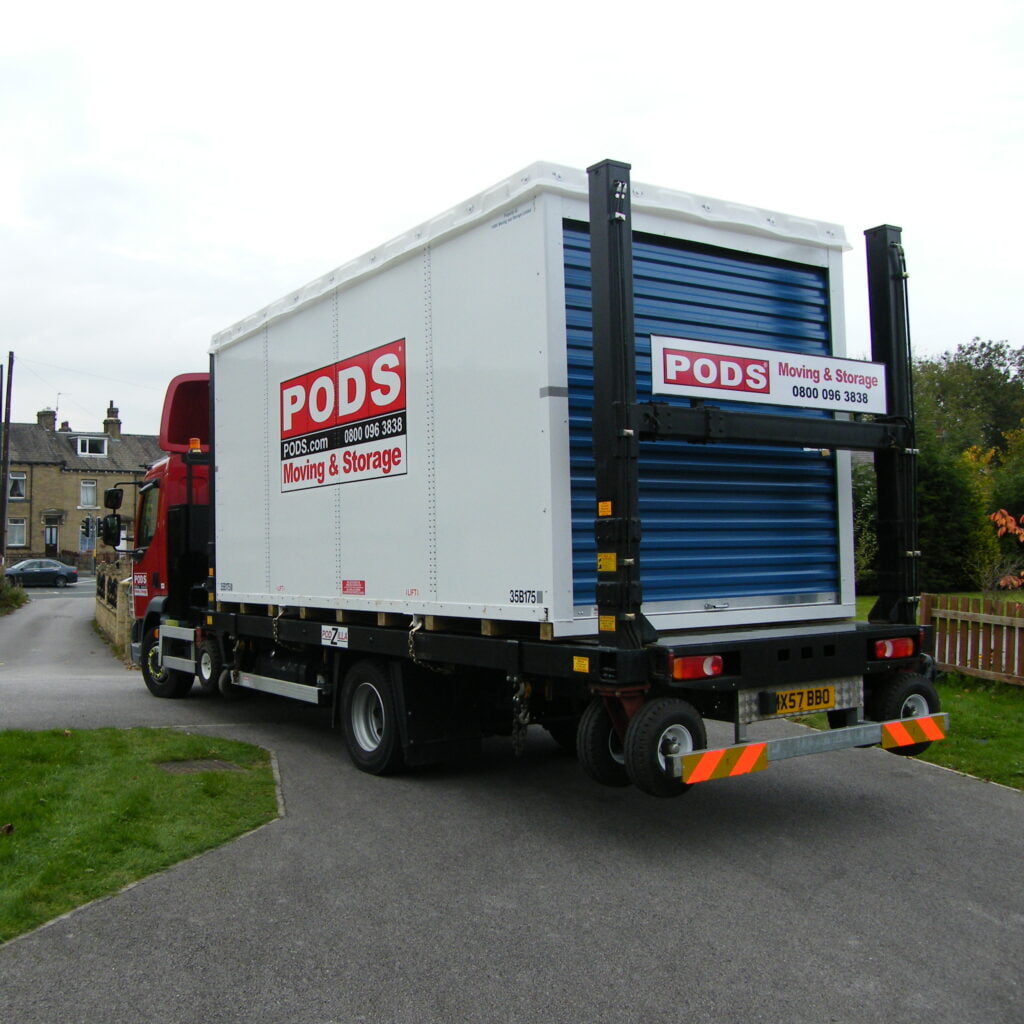 Self Storage and Moving PODS Truck