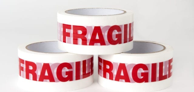 Fragile packing