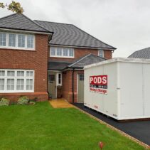 PODS Moving House Containers