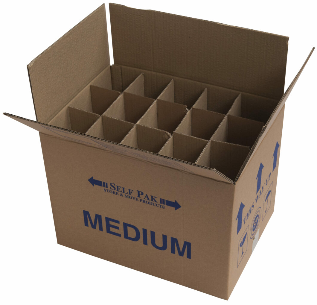 Wine or Glass Dividers (for Medium Box) - PODS Moving and Storage