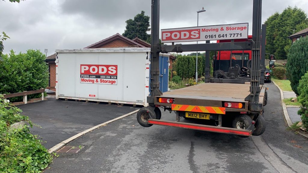 PODS Construction storage delivery