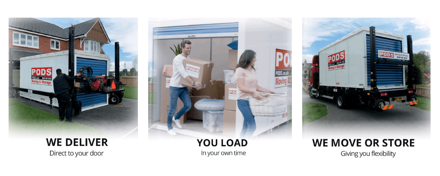 PODS We Deliver You Load We Move or Store
