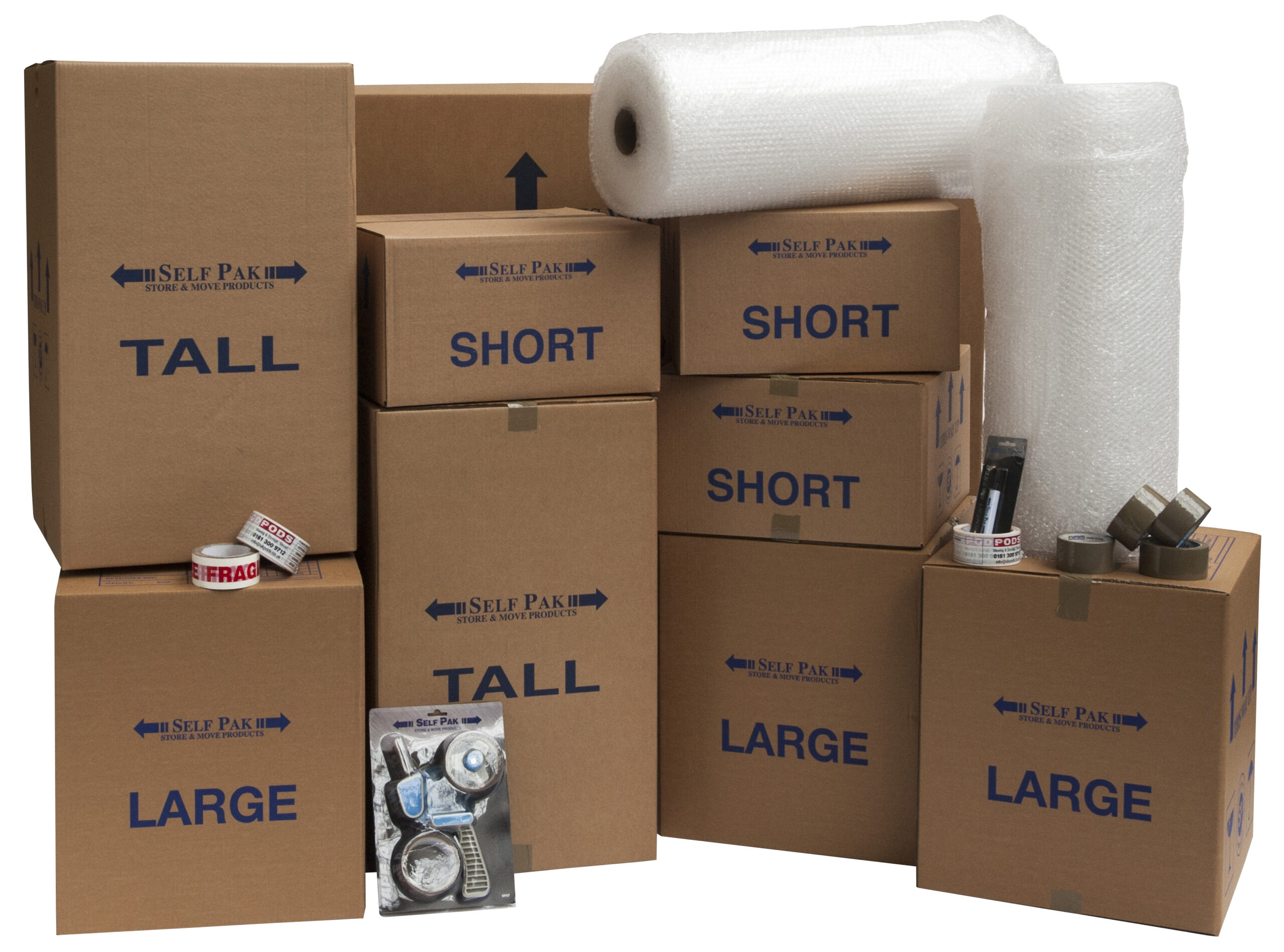 3 Bed House Moving Kit