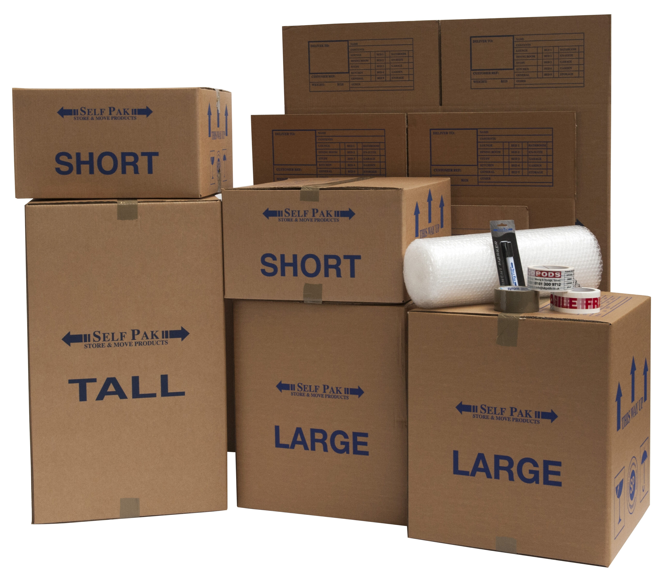 1 Bed House Moving Kit