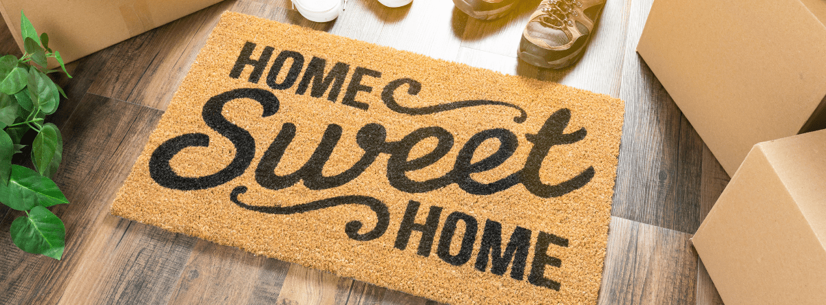 Moving house - welcome home